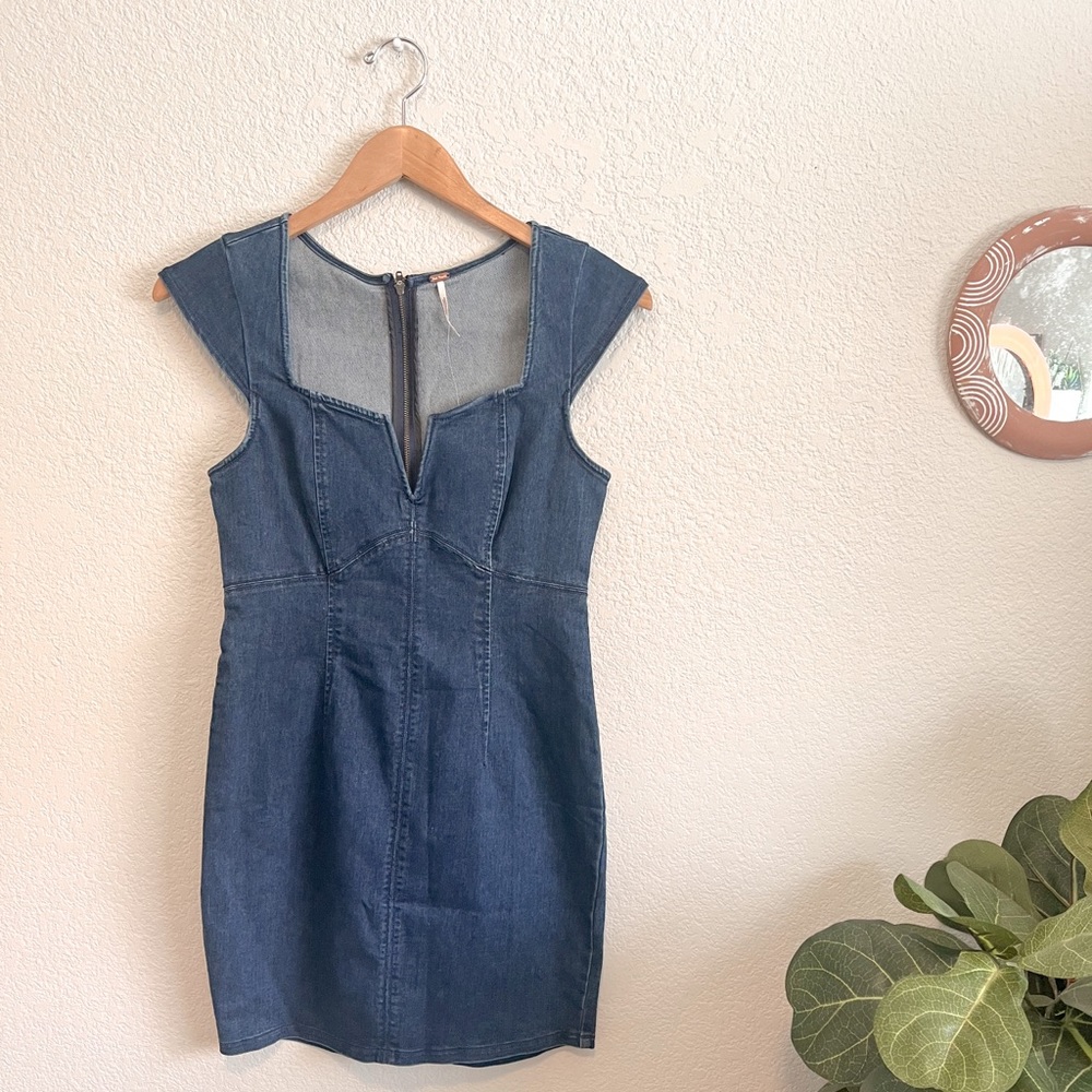 Free People Denim Dress